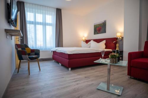 Hôtel Hotel Hanseat Stralsund Knieperdamm 18 Stralsund