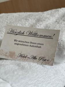 Hotel Alte Post