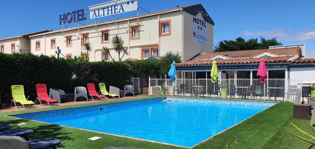Hôtel Hôtel Althea - Piscine et Sauna 37 rue de l'olivette, ZAC de Montimaran 34500 Béziers