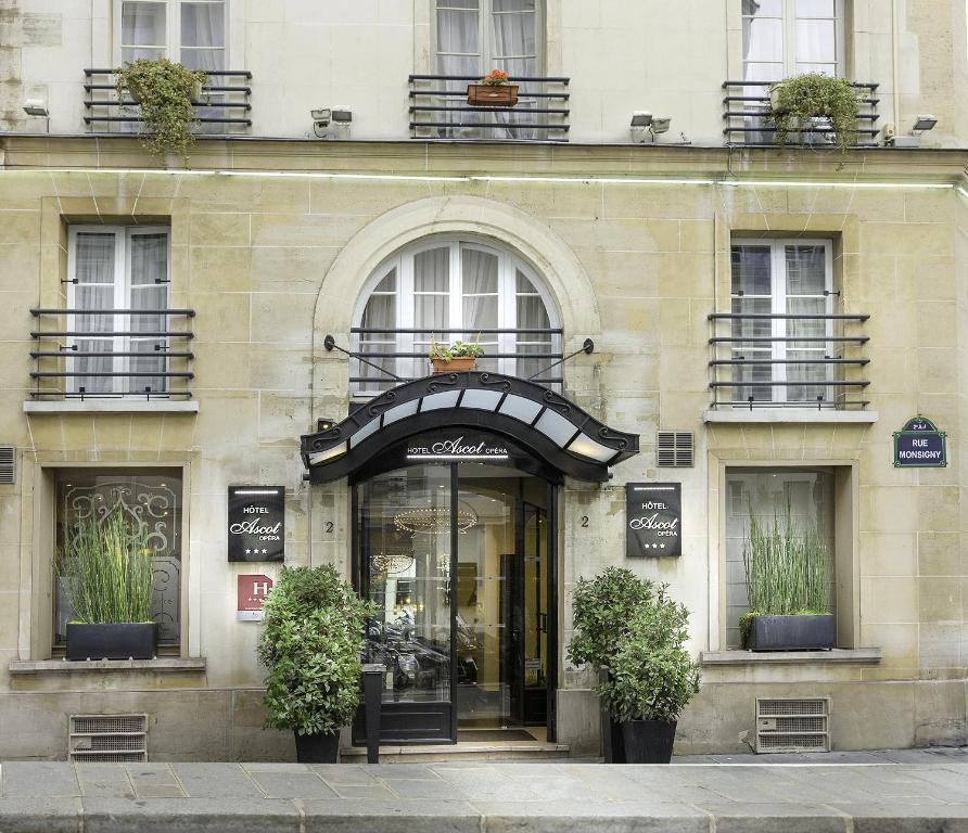 Hôtel Hotel Ascot Opera 2, rue Monsigny 75002 Paris