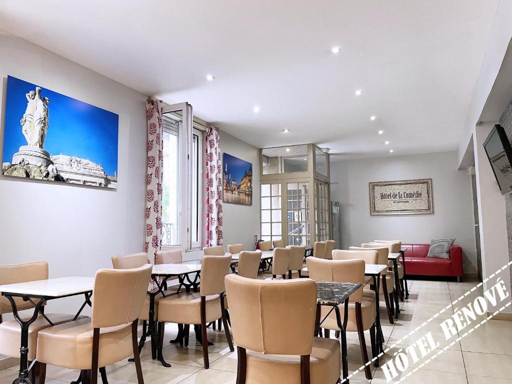 Hôtel Hotel de La Comédie 1 Bis Rue Baudin 34000 Montpellier