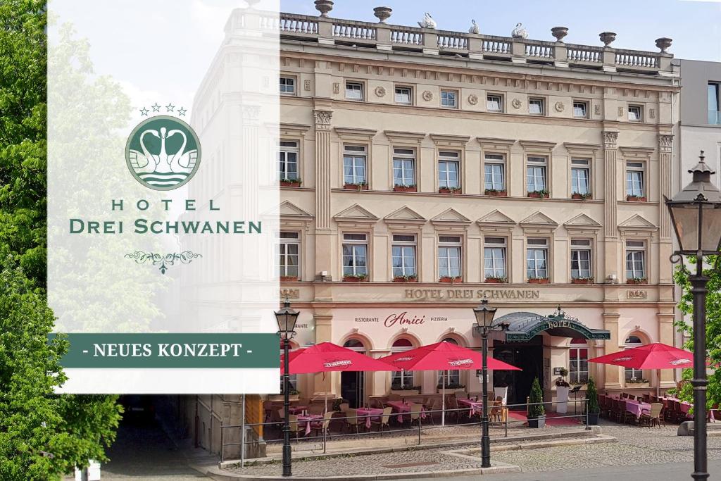 Hotel DREI SCHWANEN - Ristorante Due Fratelli Altmarkt 19, 09337 Hohenstein-Ernstthal