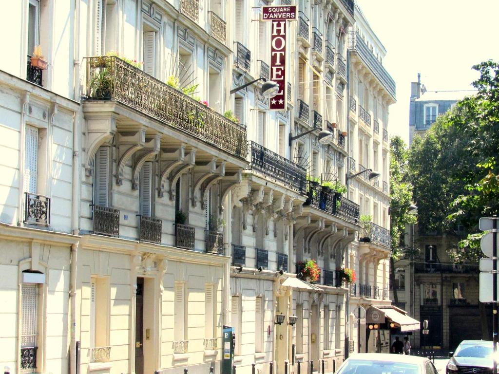 Hôtel Hôtel du Square d'Anvers 6 place d'Anvers 75009 Paris