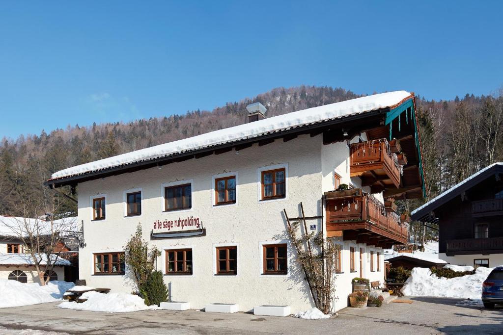 Hôtel Hotel Garni Alte Säge Ruhpolding Miesenbacherstrasse 8 83324 Ruhpolding