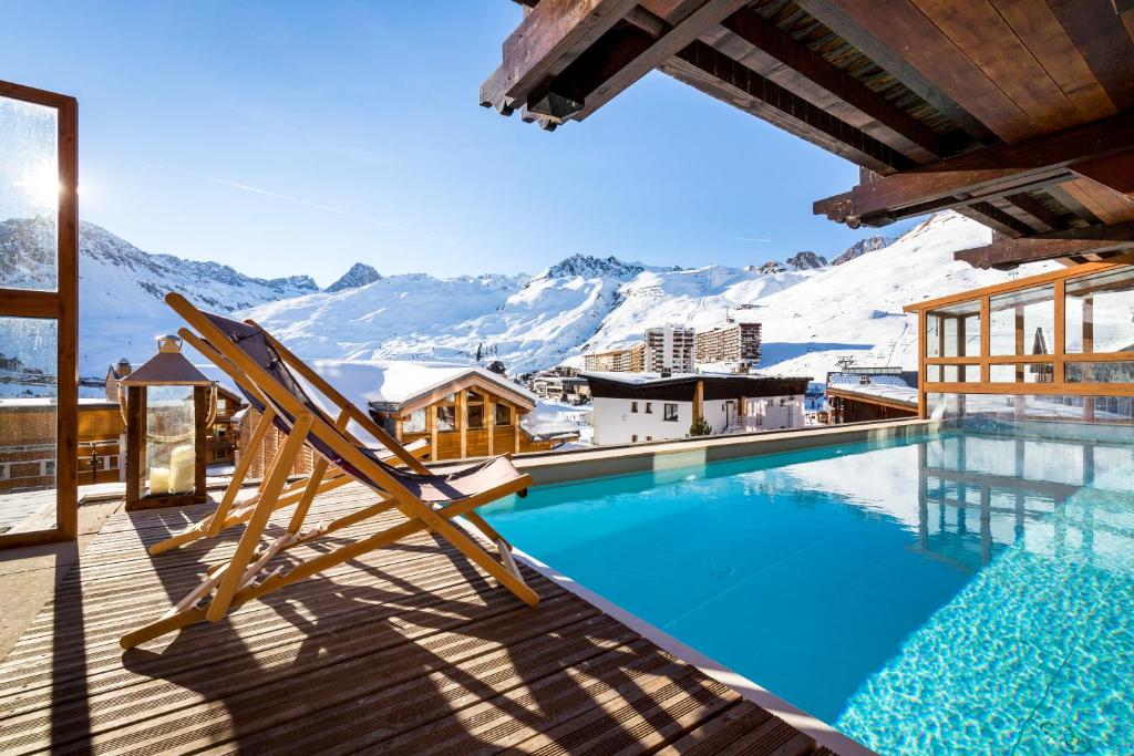 Hôtel Hôtel les Campanules by Les Etincelles Montée Du Rosset 73320 Tignes