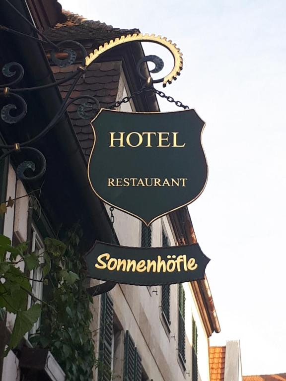 Hôtel Hotel & Restaurant Sonnenhöfle Hauptststraße  19 97286 Sommerhausen