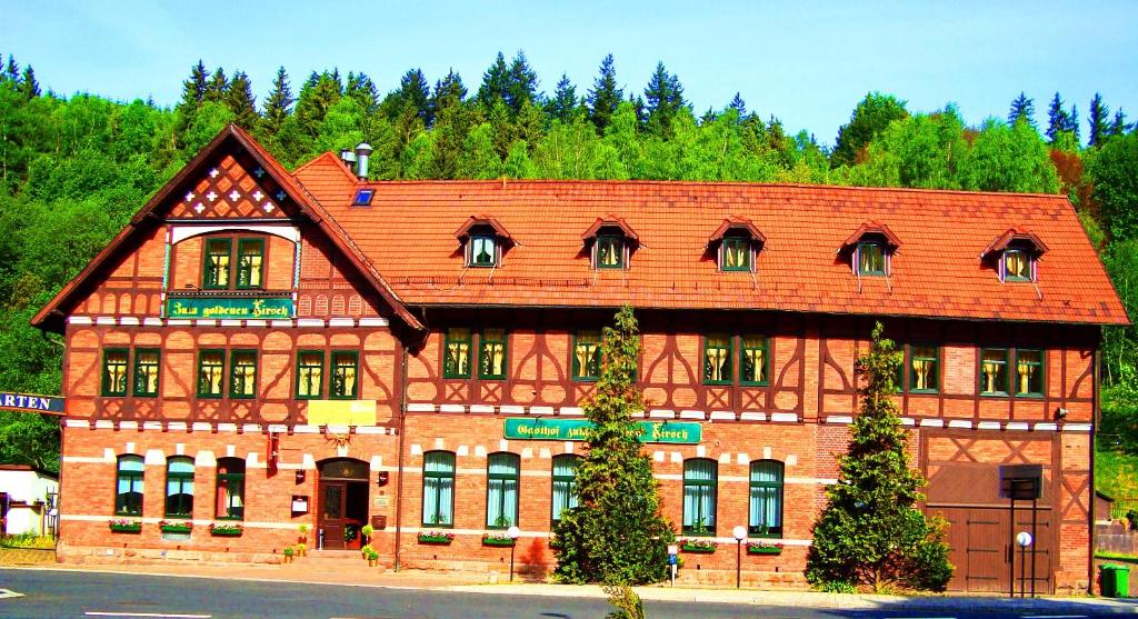 Hotel Zum Goldenen Hirsch Untere Hauptstraße 29, 98553 Hirschbach
