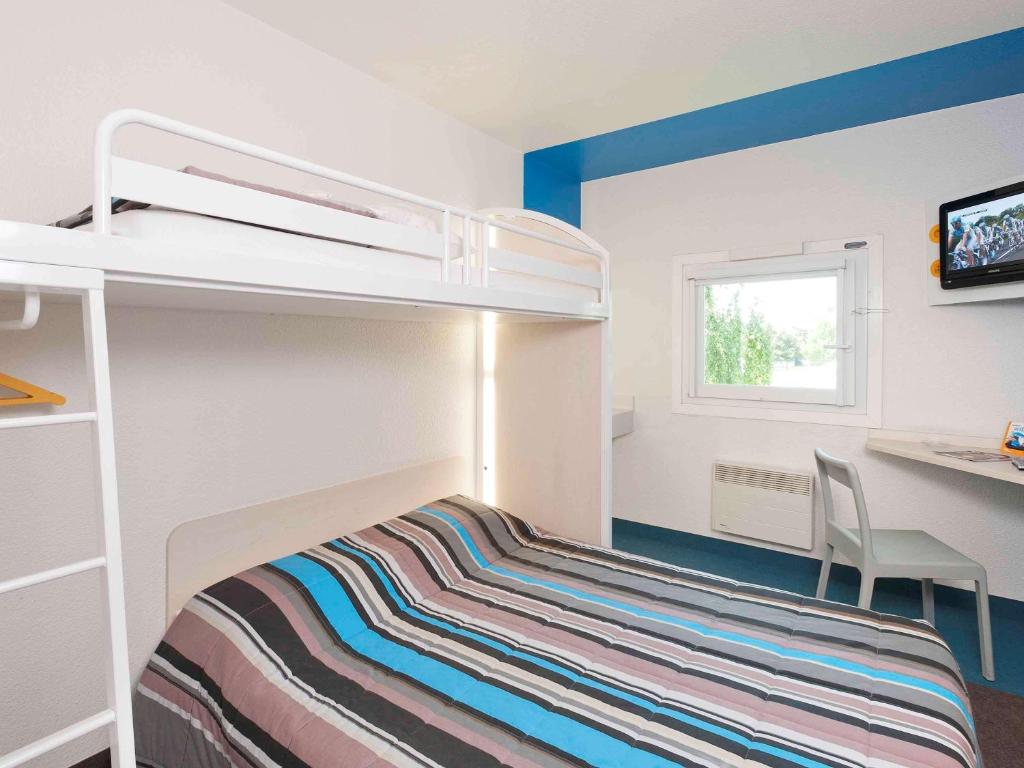 Hôtel hotelF1 Tours Sud ZAC de la Vrillonnerie 3 rue Philippe Maupas 37170 Chambray-lès-Tours