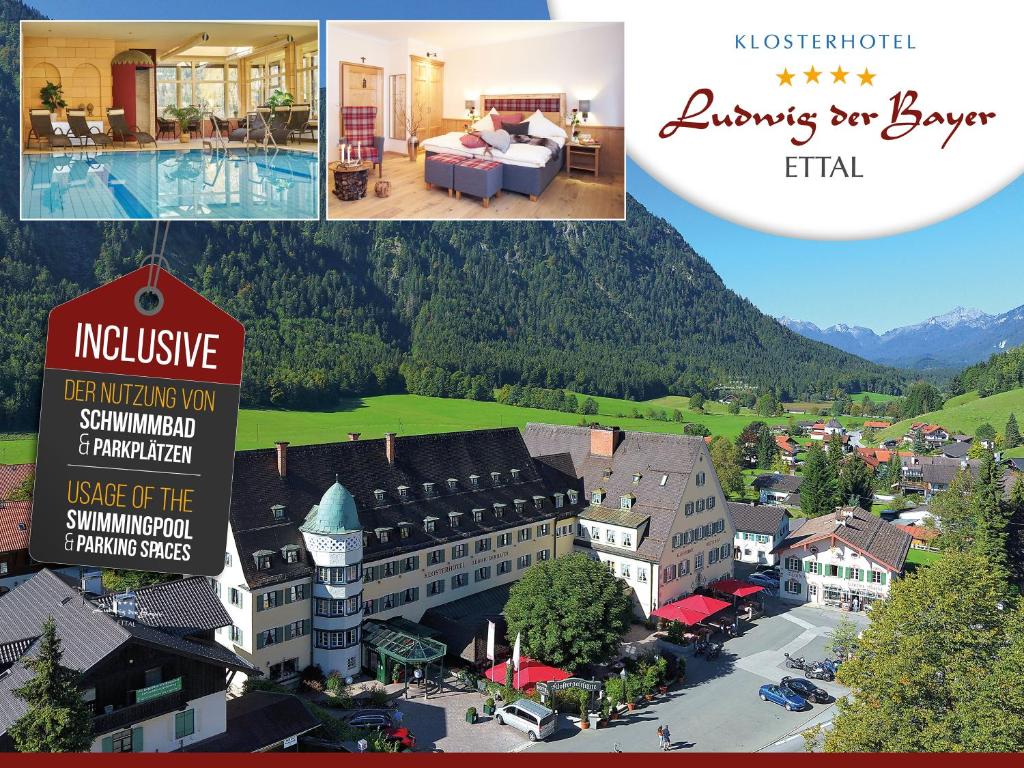 Hôtel Hotel Klosterhotel Ludwig der Bayer Kaiser Ludwig Platz 10 - 12, 82488 Ettal