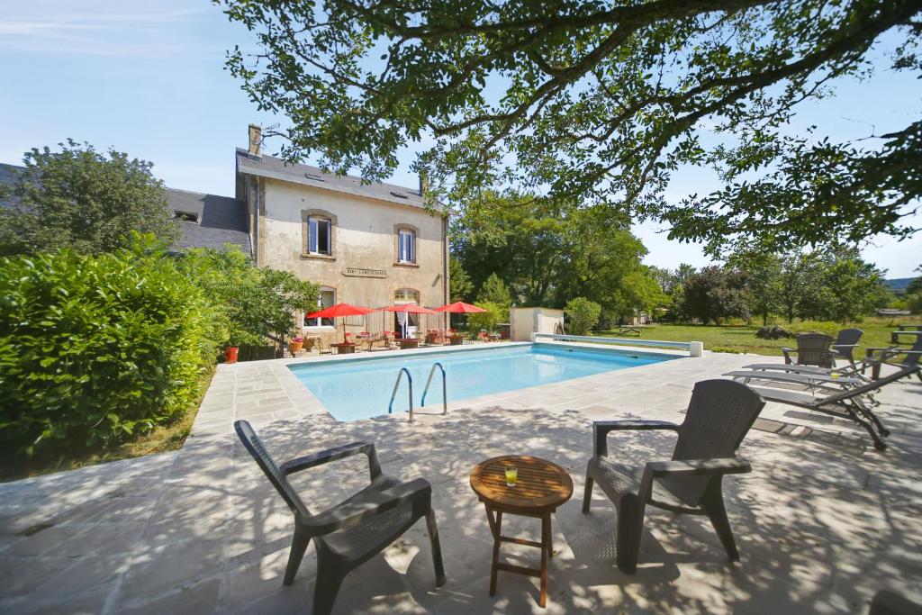 Hôtel La Gare aux Anes Hameau de Comberedonde 12230 Combe-Redonde