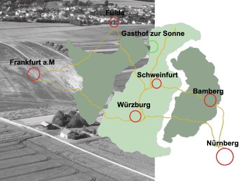 Appartements Hotel & Landgasthof Zur Sonne 4 Querbachshof Apartmentgebäude Hohenroth