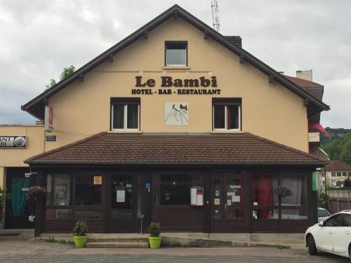 Hôtel Hôtel Le Bambi 19 Faubourg d'Anroz Baume-les-Dames