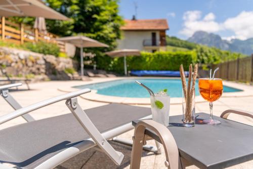 Hôtel Hotel Le Bois Joli 210 Route du Chenay - La Beunaz Bernex