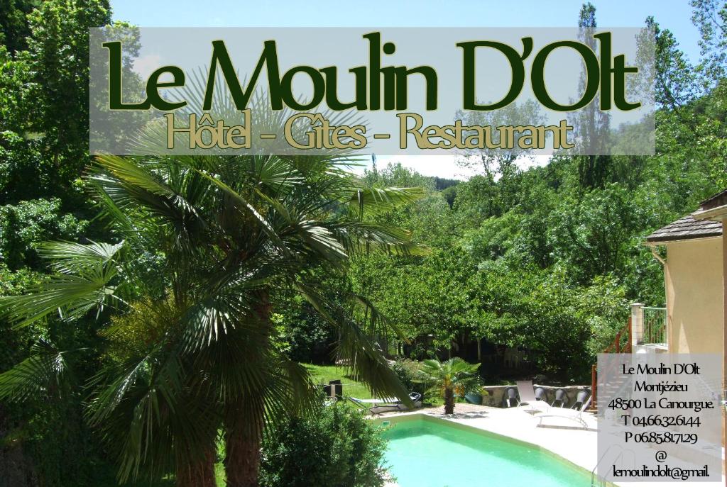 Hôtel Hôtel Le Moulin D'Olt Montjezieu, 48500 La Canourgue