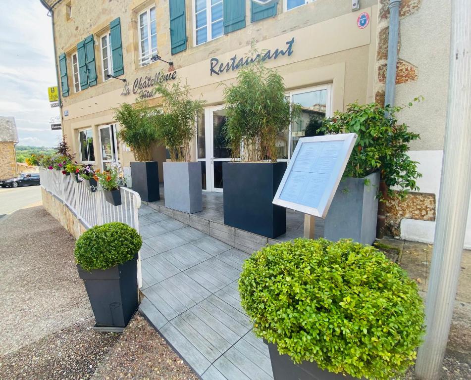 Logis Hôtel La Châtellenie 1 rue du Commerce, 86460 Availles-Limouzine