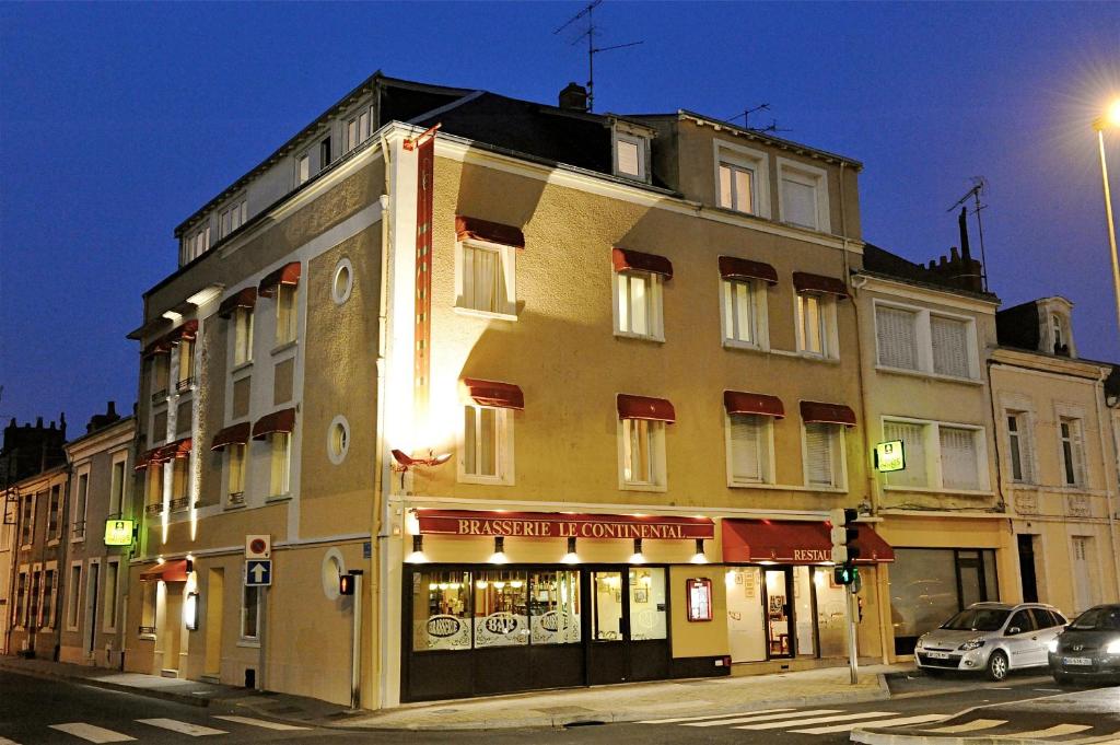 Logis Hotel Le Continental 17, Rue Du Palais De Justice, 36000 Châteauroux