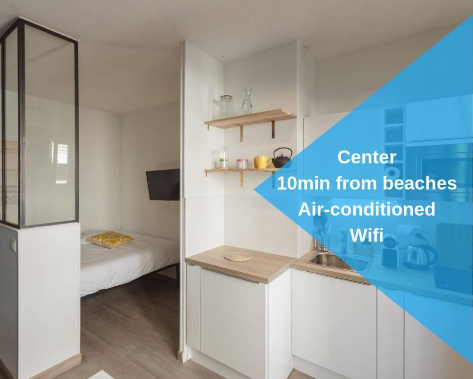 Nicelidays - Le Berlioz - city central - 7min from beaches 31 Rue Berlioz, 06000 Nice