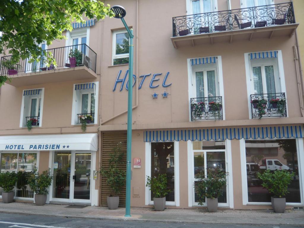 Hôtel Hotel Parisien 27, avenue Cernuschi, 06500 Menton