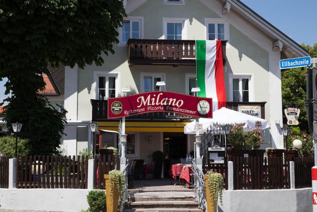 Maison d'hôtes Hotel Ristorante Milano Salzstr. 18, 83646 Bad Tölz