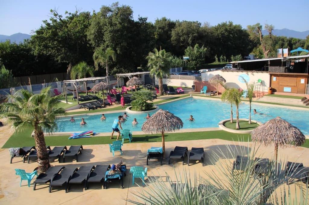 Roulotte accès privatif spa