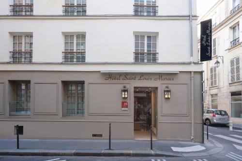 Hotel Saint-Louis Marais Paris france