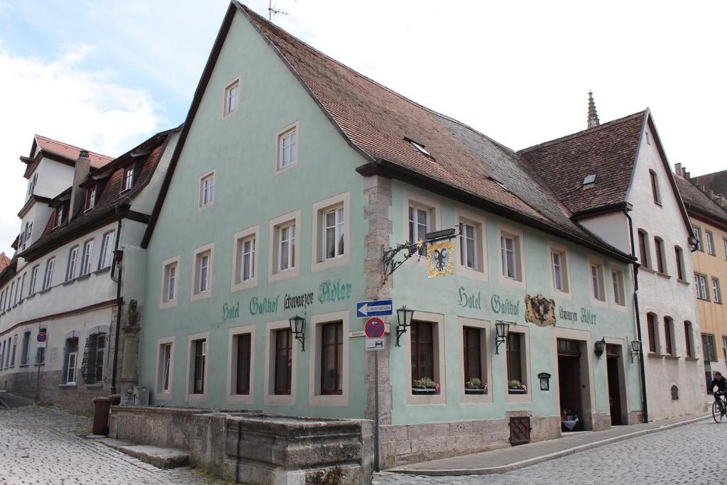 Hôtel Hotel Schwarzer Adler Klingengasse 12, 91541 Rothenburg ob der Tauber