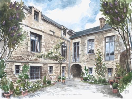 Hôtel Tanquerey de La Rochaisière Coutances france