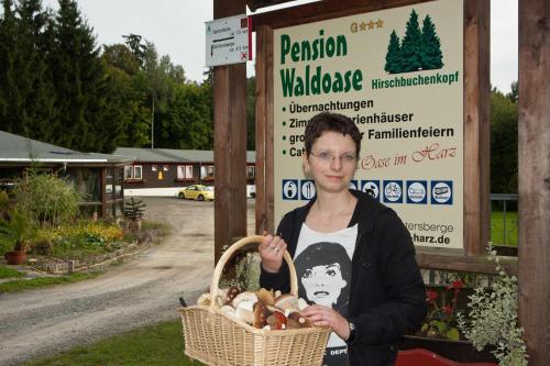 Maison d'hôtes Hotel Waldoase Hirschbüchenkopf Hirschbüchenkopf 1 Güntersberge