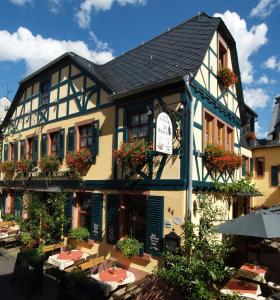 Hôtel Weinhotel des Riesling Zum Grünen Kranz Oberstrasse 42-44 53-57 65385  Rüdesheim am Rhein Hesse