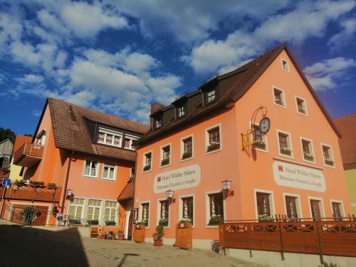 Hôtel Hotel Wilder Mann Alter Ansbacher Berg 2 Feuchtwangen