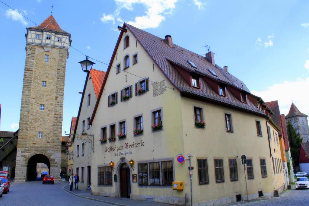 Hôtel Hotel Zum Breiterle Rödergasse 30, 91541 Rothenburg ob der Tauber