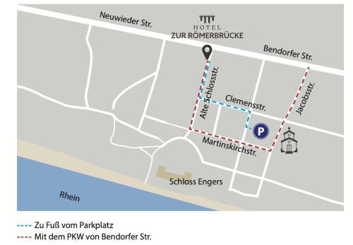 Hôtel Hotel zur Römerbrücke 27 Alte Schlossstraße Neuwied