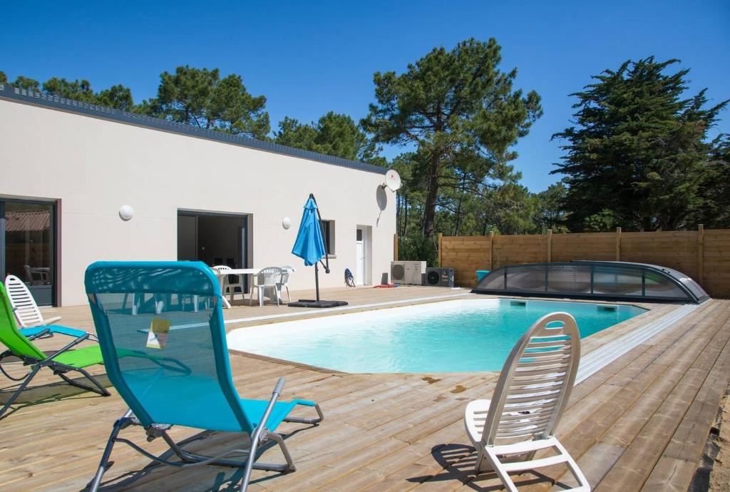 Maison de vacances house + private pool 1 4 Rue Frédéric dard, 85160 Saint-Jean-de-Monts