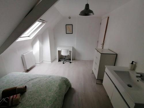 Appartement Hypercentre Caen dans le Vaugueux château de Caen 3ème Etage Droite 3 Rue Chanoine Ruel Caen