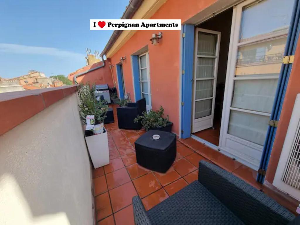 Appartement I Love Perpignan Duplex Terrasse 8 Rue des Amandiers, 66000 Perpignan