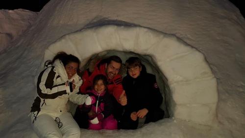 Tente de luxe Igloo du Champsaur Base de loisirs d'Orcières Orcières