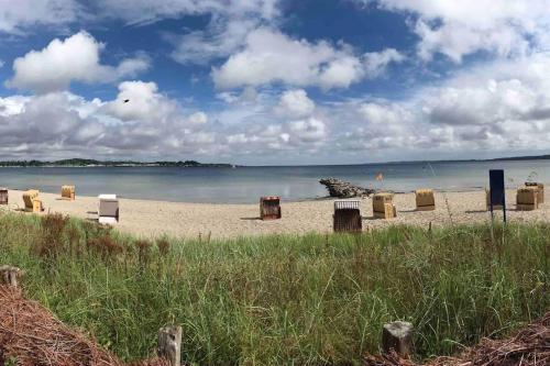 Im Bademantel an den Strand - Maisonette Eckernförde allemagne