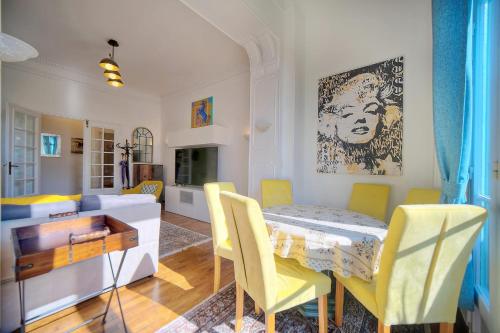 Appartement IMMOGROOM -Terrace with garden - Quiet - Air-conditioner 20 rue de la Croix Cannes