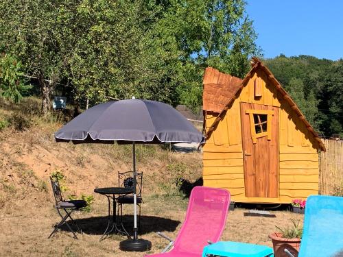 Lodge Insolite avec piscine Au Bonheur Comtois 1 Rue d'Orière Ronchamp