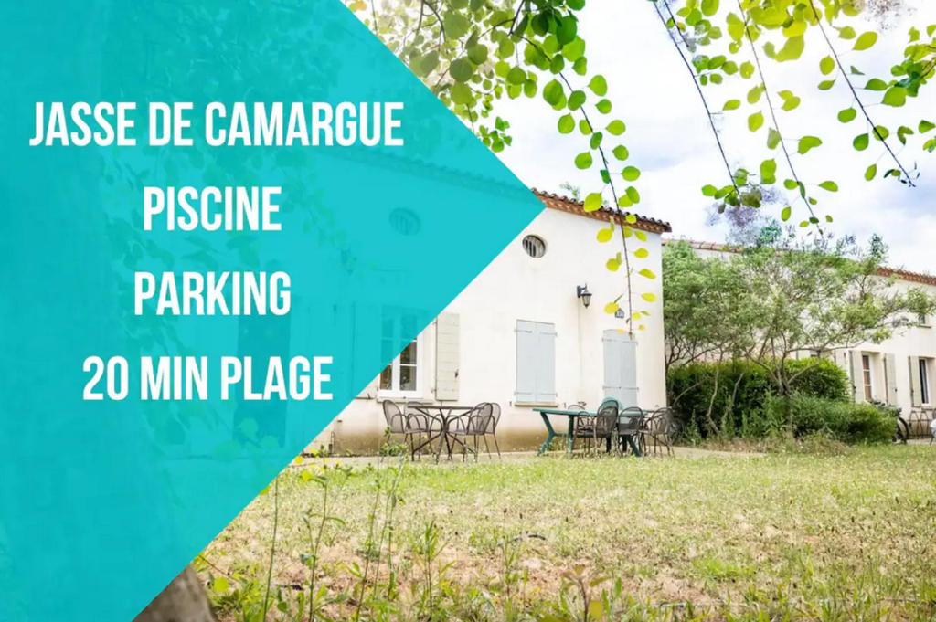 Maison de vacances JASSE CAMARGUAISE 535 - PISCINE CLIM PARKING FAMILLE - CoHôteConciergerie Jasses de Camarge - Route des plages, 30660 Gallargues-le-Montueux