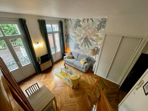 Joli appartement en mezzanine Rouen france