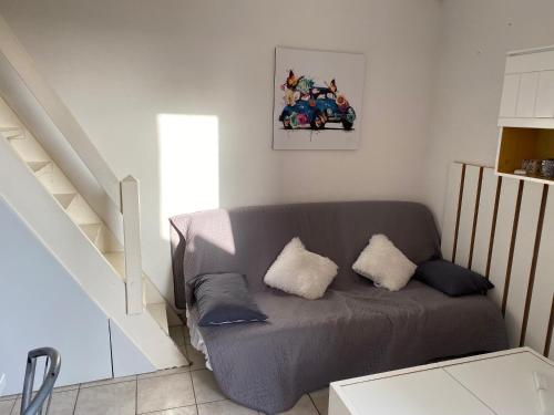 Joli appartement mezzanine avec parking La Roquille Le Cap d\'Agde france