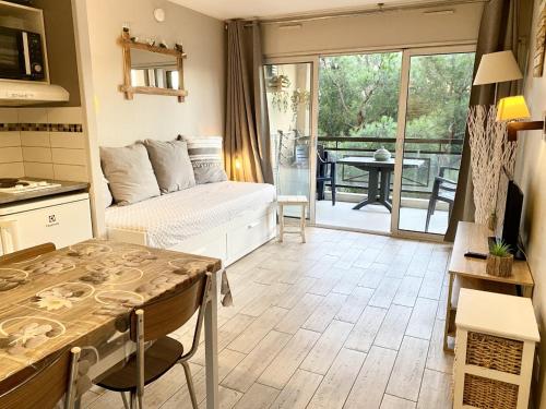 Joli cozy appartement, aperçu mer, piscine, gardien Cannes france