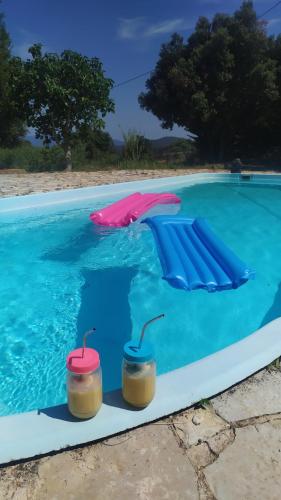 Joli Mas avec piscine et vue Caixas france