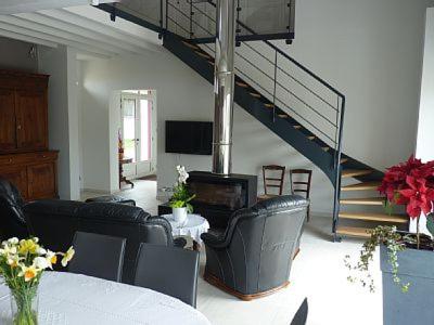 Maison de vacances Jolie Maison de Campagne en pierre de tuffeau Lieu-Dit Avoir Longué