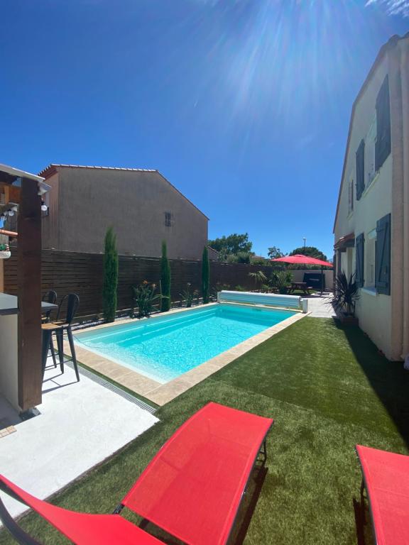 Villa Jolie Villa climatisée piscine chauffée Perpignan 33 Rue Bernat Desclot, 66000 Perpignan