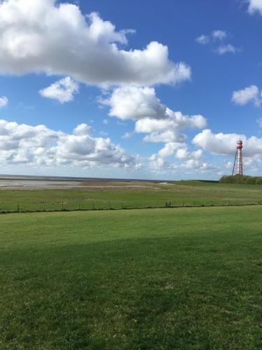 Kapitänshaus mit Hafenblick Greetsiel allemagne