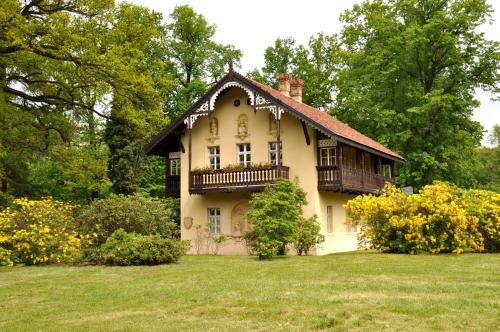Kavalierhaus im Rhododendronpark Kromlau Gablenz allemagne