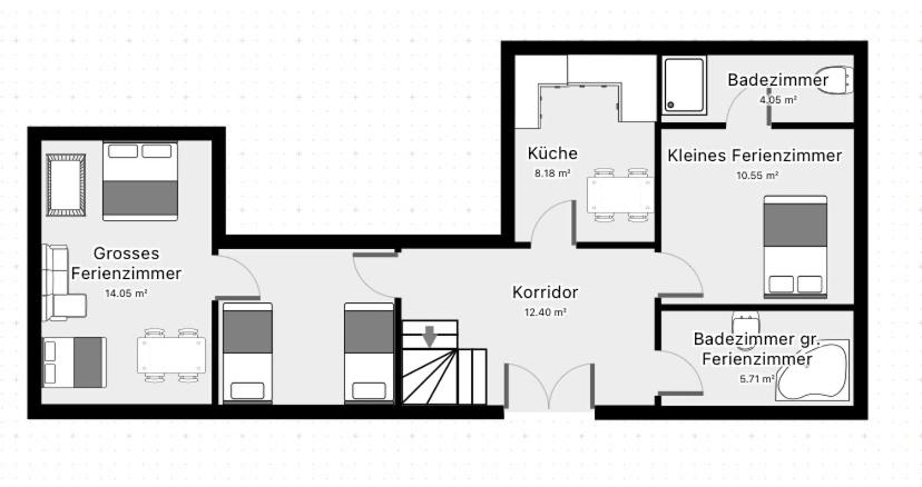 Appartement Kleines Ferienzimmer Uckermark Friedensstraße 29, 16306 Casekow
