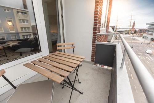 Appartement Koje Sieben I Apartment im Zentrum mit Meerblick 30 Ankerstraße Bremerhaven